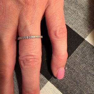 Helzberg Diamonds 10kt White Gold Diamond Ring